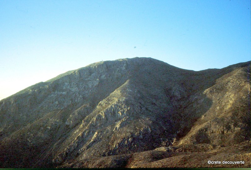 Mont Lazaro et crte sommitale