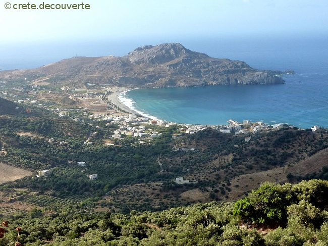 Baie de Plakias et cap Kako Mouros CRETE