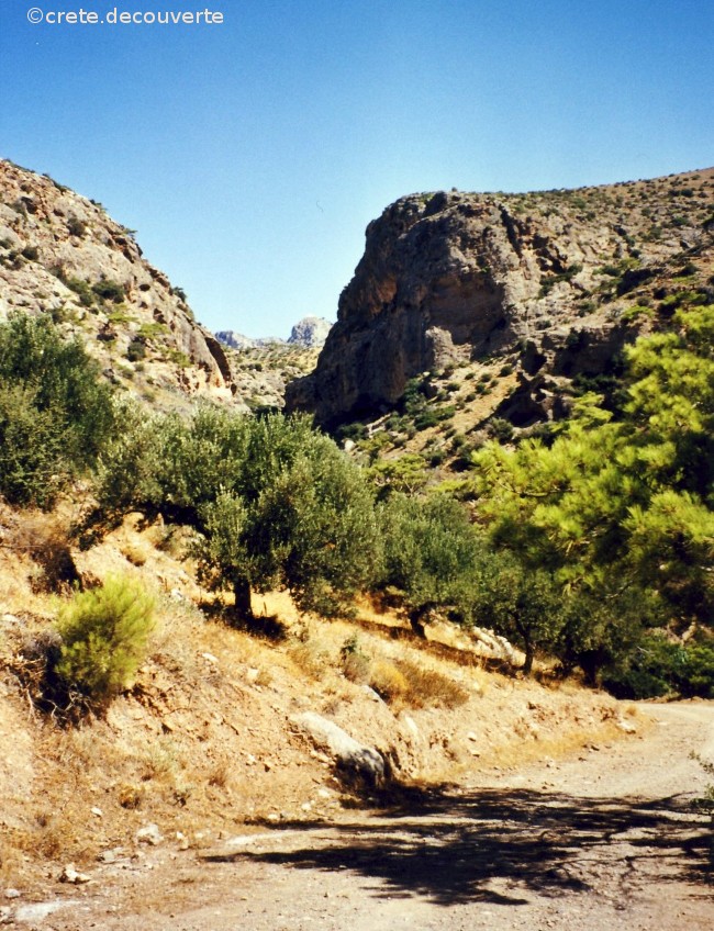 Marche dans le canyon