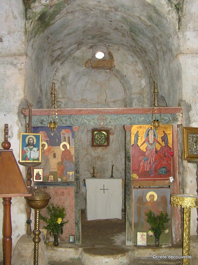 Eglise Sotiras Hristos Elevtherna iconostase