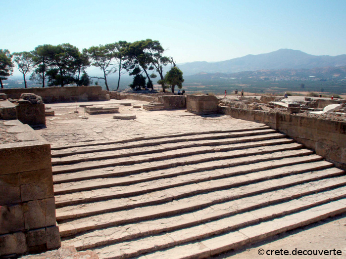 Site archéologique : palais minoen de Phaistos - Festos Site archéologique : palais minoen de Phaistos - Festos
