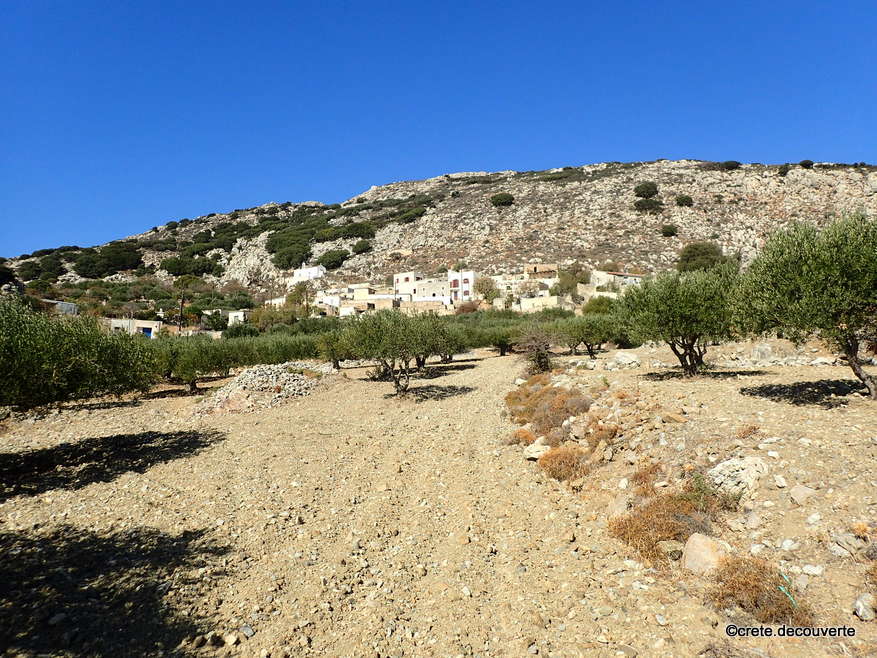 Gorge de Xerokambos hameau de Chametoulo