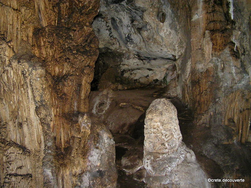 Concrtions dans la grotte  Stavros