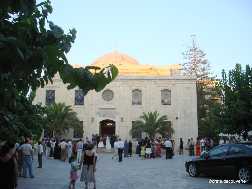 Heraklion Agios Titos Jour de mariage a saint Tite