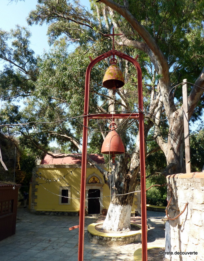 Clocher particulier de la chapelle Agia Irini