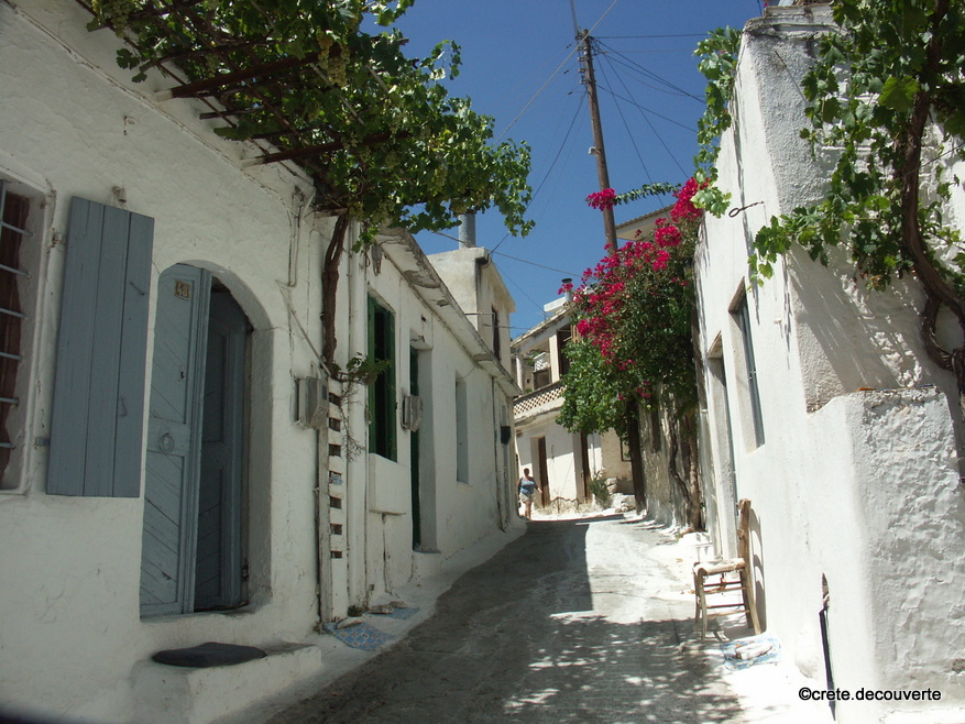 Kritsa ruelle vers Agios Georgios