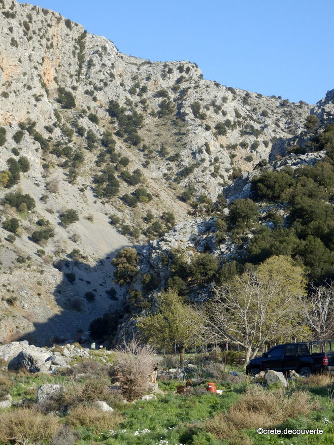 Entre aval de la gorge de Havga