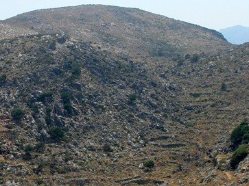 Mont Anavlochos - site archeo Mont Anavlochos - site archeo