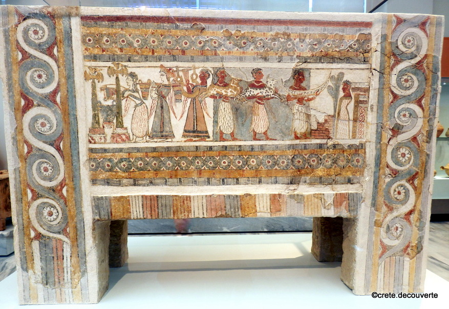Muse archo Heraklion sarcophage d'Agia Triada