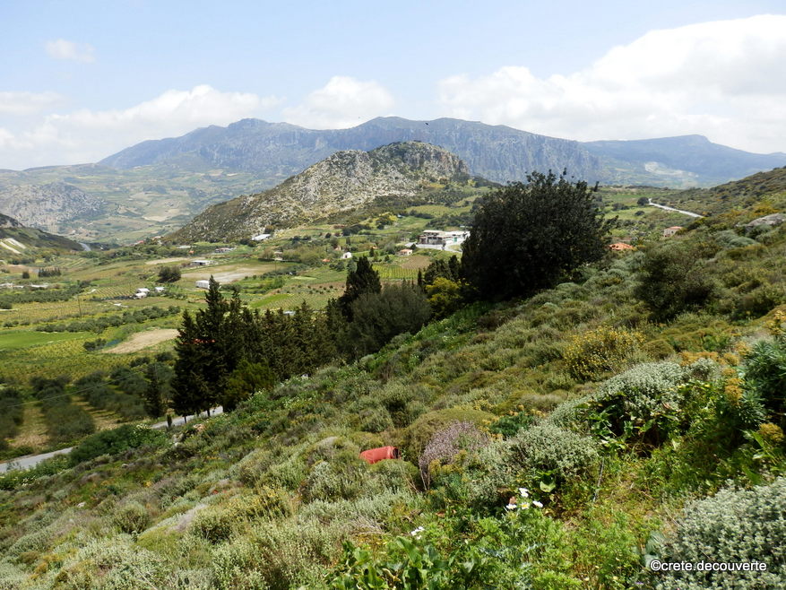 Depuis la forteresse en direction du Mont Youktas