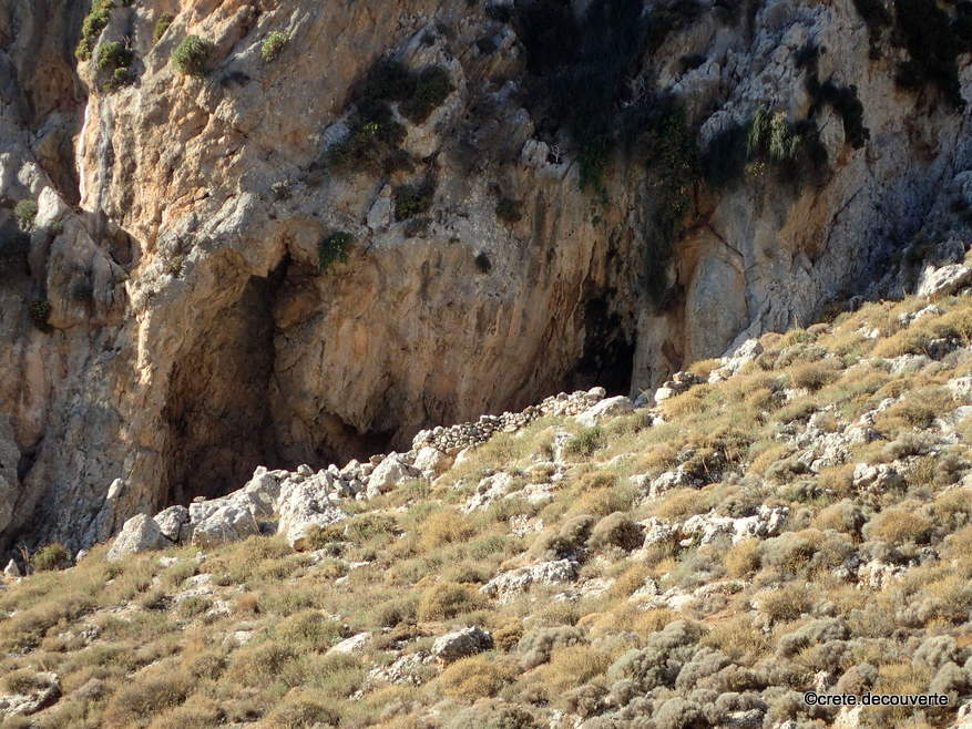 Rando gorge de Xerokambos Lamnoni cavit amnage