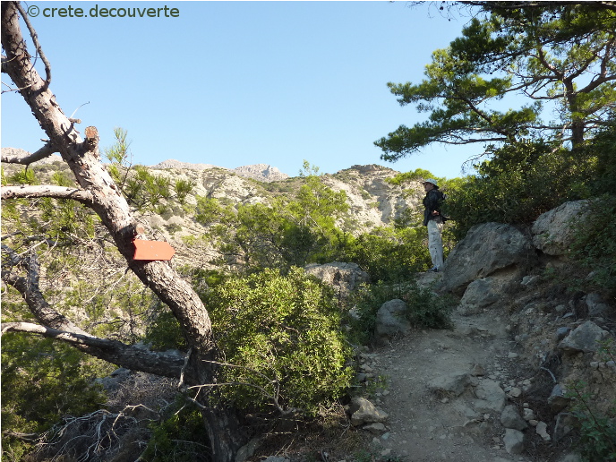Sentier de la gorge de Milona