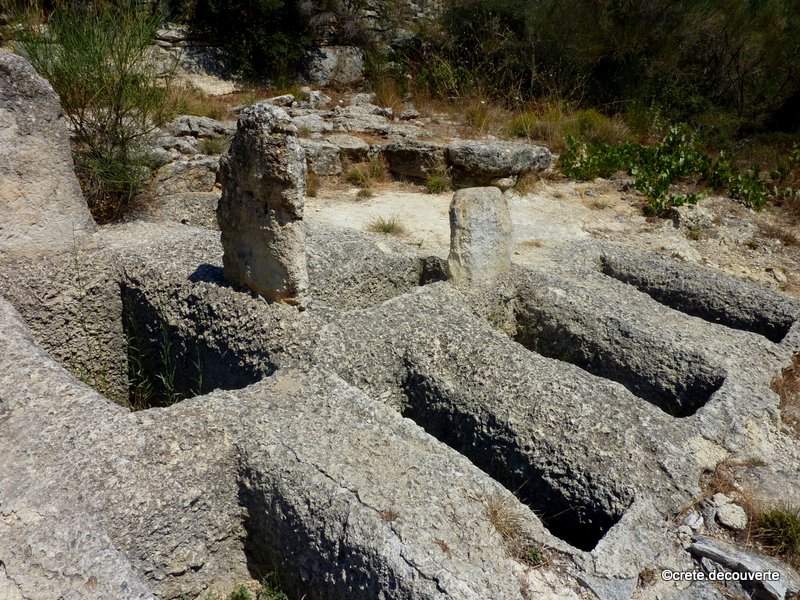 Tombes mycniennes ; site archo de Phourni