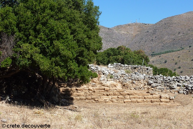 Secteur de fouilles de l'ancienne cit grecque