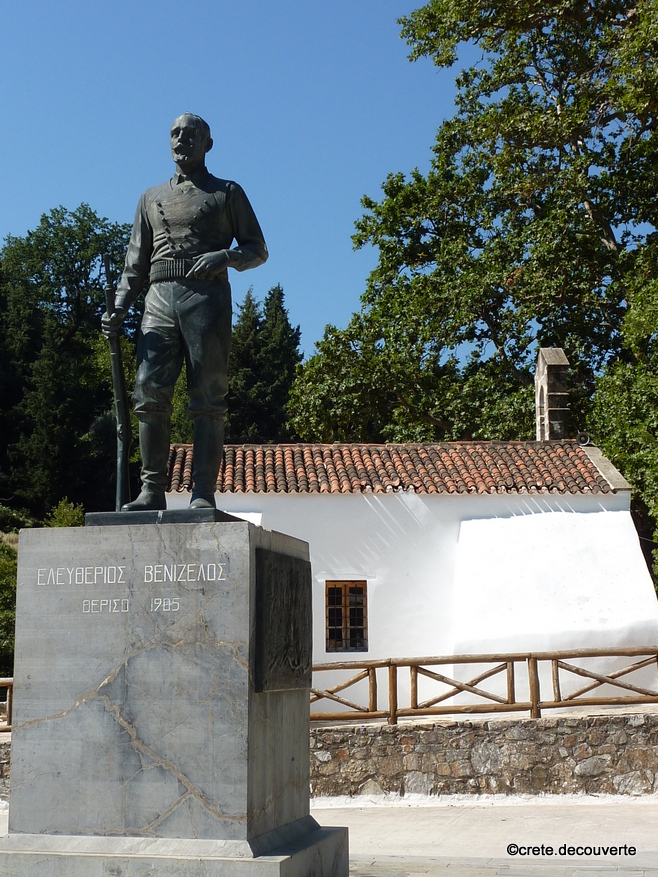Statue d'Elefterios Venizelos  Therissos