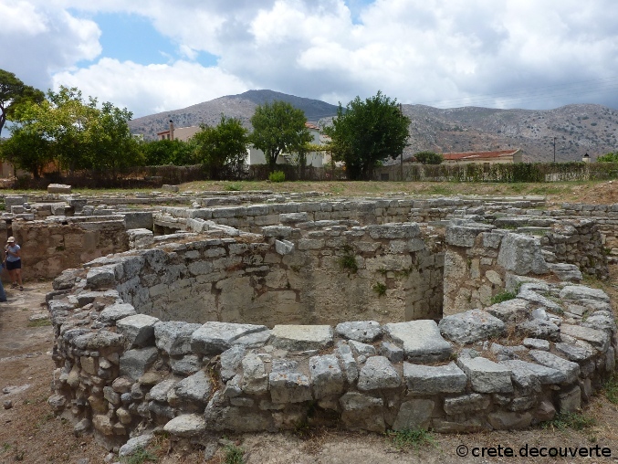 Tylissos : la citerne