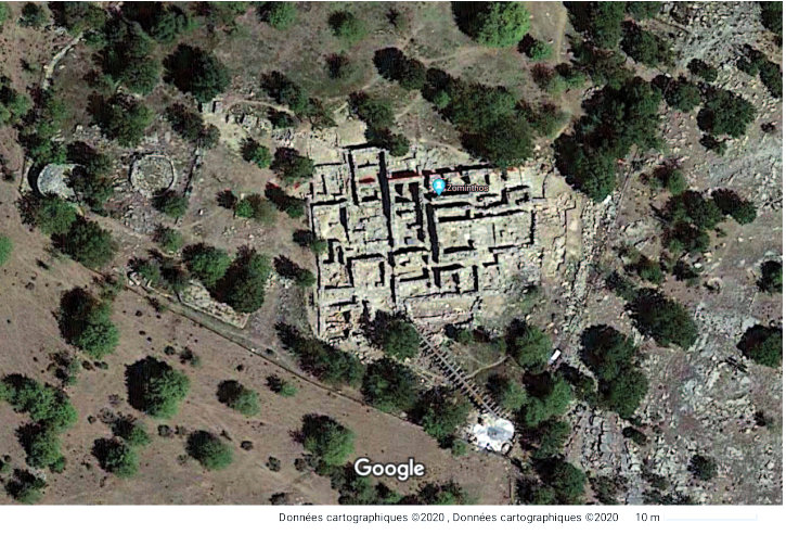 Site Zominthos sur Google maps