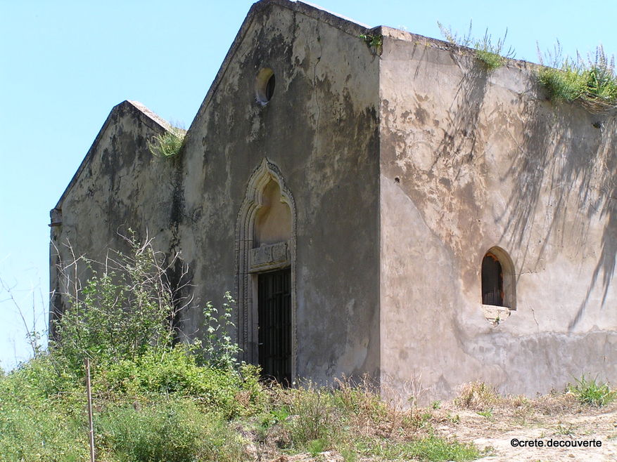 Eglise de Panagia Kera vers Sarkhos - Malevizi