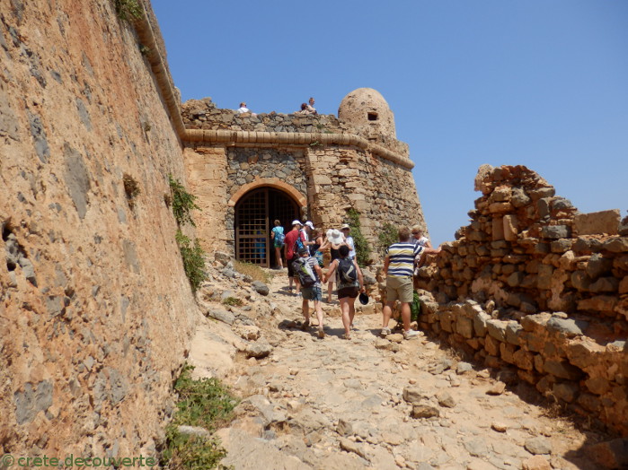Gramvoussa forteresse d'Imeri