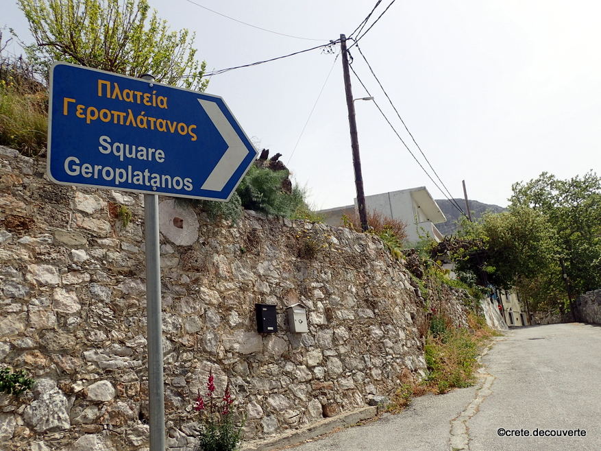 panneau place du Geropotamos  Kissos