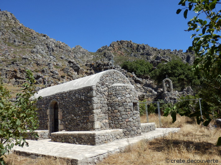 Plateau de Manikas : chapelle d'Agios Manolis