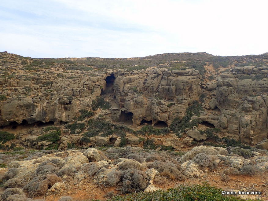 Vue sur la gorge depuis le plateau de Sopata Gorge de Toplou